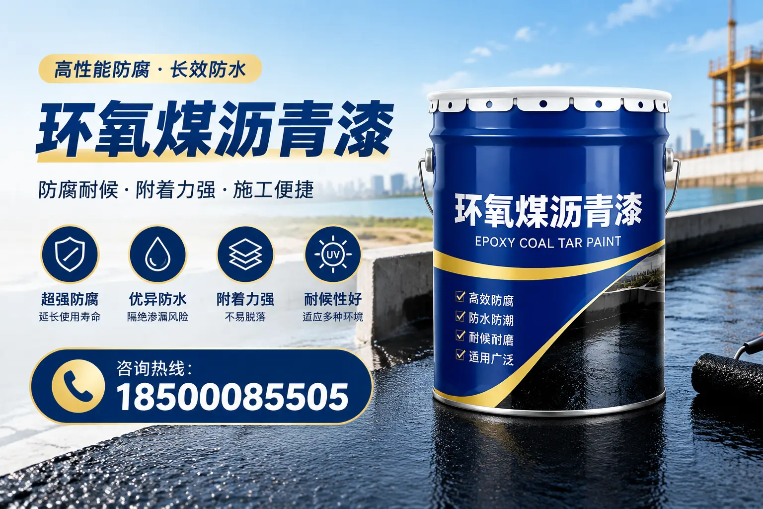 环氧煤沥青漆的优势与应用解析,适合深圳企业选择